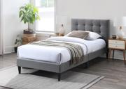 Elegance enkeltseng UNISEX med madrass og sengegavl 90x200 fra drommerom.no