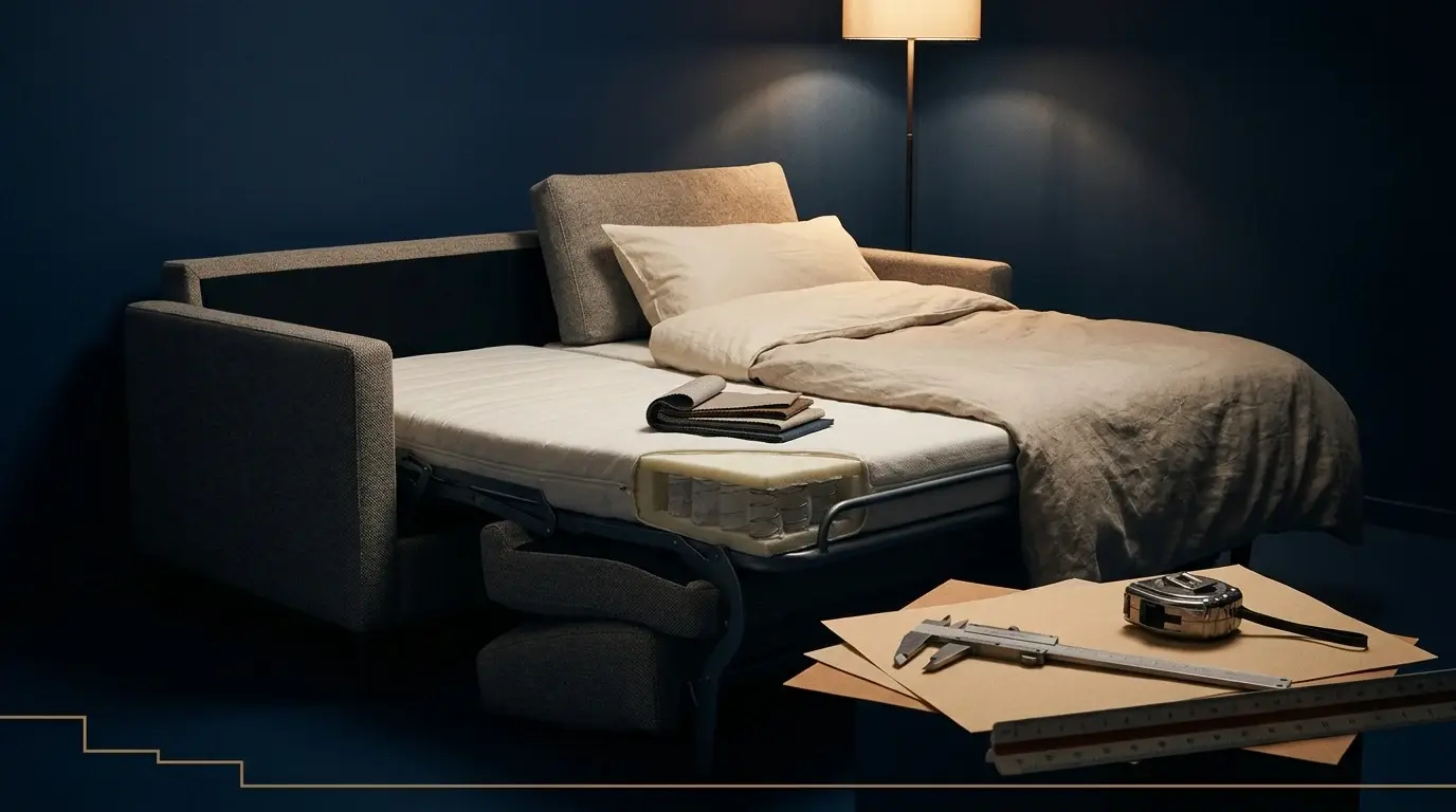 Sovesofa: slik velger du mekanisme, madrass og mål
